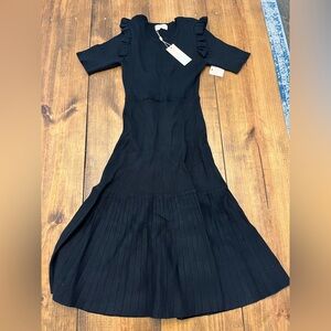Rachel Parcell Black Knit Dress
